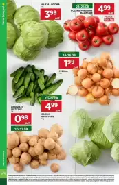 Stokrotka gazetka tydzień 34 Strona 10: Ciasto Fantazja z Mandarynką €3,99, Ciasto Kremówka Bizon €2,99