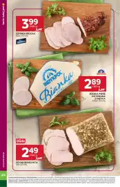 Stokrotka gazetka tydzień 34 Strona 12: Bianka Pierś Gotowana z Indyka €2,89, Szynka Krucha Krakus €3,99