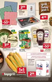 Stokrotka gazetka tydzień 34 Strona 17: Piwo Żywiec €2,88, Ser Camembert Farm Milk €3,99