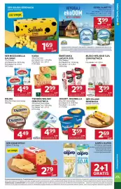 Stokrotka gazetka tydzień 34 Strona 19: Mleko Wiejskie Osm Piątnica €3,99, Twaróg Wiejski Osm Piątnica €4,99
