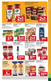 Stokrotka gazetka tydzień 34 Strona 27: Oliwa z oliwek Extra Virgin Luglio Grecale €17,99, Konserwa Krakus €6,99