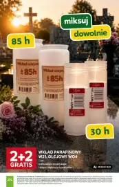 Stokrotka gazetka tydzień 34 Strona 3: Kefir Farm Milk, Krasnystaw, Osm Piaski, Mlekovita, Mleko UHT Wypasione €1,69