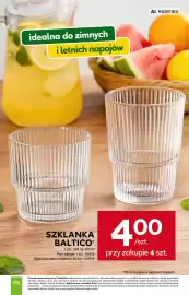 Stokrotka gazetka tydzień 34 Strona 33: SZKLANKA BALTICO* €4,00