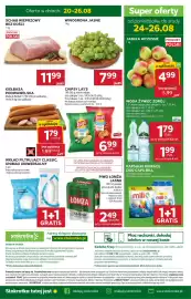 Stokrotka gazetka tydzień 34 Strona 45: Chipsy Lay's €6,99, Schab Wieprzowy Bez Kości €11,99