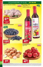 Stokrotka gazetka tydzień 34 Strona 6: BORÓWKI AMERYKAŃSKIE €11,99, UDŹCE Z KURCZAKA Z KOŚCIĄ €6,99