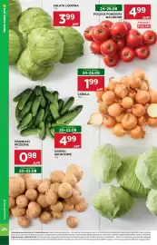 Stokrotka gazetka tydzień 34 Strona 8: Sałata Lodowa €3,99, CEBULA €1,99