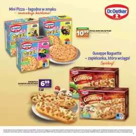 Stokrotka gazetka Strona 11: Bagietka Guseppe Dr.Oetker Salami €6,99, Pizza Mini Dr.Oetker Ser-Pomidor €10,99