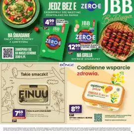 Stokrotka gazetka Strona 15: Szynka Zero-E JBB €4,99, Miks tłuszczowy Finuu Klasyczne Bunge €7,69