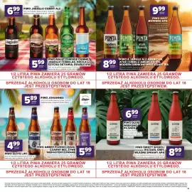 Stokrotka gazetka Strona 23: Piwo Jagiełło Ciemny Ale €6,99, Piwo Za Miastem Długi Weekend Pilsner €6,99