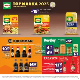 Stokrotka gazetka Strona 3: Musztarda Kremska Develey €4,68, Ketchup classic premium Develey €4,79