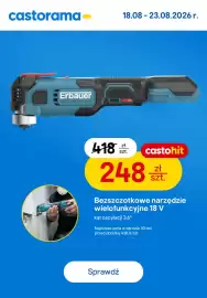 Castorama gazetka Strona 13: Bezszczotkowe narzędzie wielofunkcyjne Erbauer €248,00