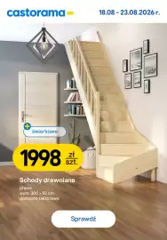 Castorama gazetka Strona 15: Schody drewniane świerkowe €1.998,00