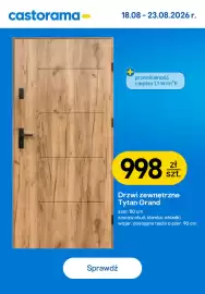 Castorama gazetka Strona 7: Drzwi zewnętrzne Tytan Grand €998,00