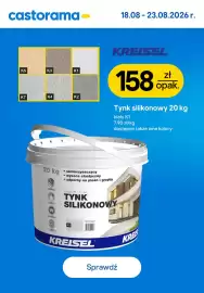 Castorama gazetka Strona 8: Tynk silikonowy Kreisel €158,00