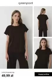 Greenpoint gazetka tydzień 34 Strona 4: Luźny brązowy top Greenpoint €49,99