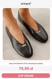 Renee magazyn tydzień 34 Strona 2: Klasyczne Balerinki VICES z Biżuteryjną Ozdobą €79,99