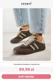 Renee magazyn tydzień 34 Strona 9: Casualowe sneakersy z ekozamszu Renee €89,99