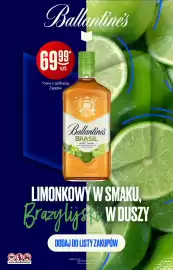 Żabka gazetka tydzień 34 Strona 3: Napój spirytusowy Ballantine's Brasil €69,99