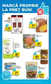 Catalog Mega Image săptămâna 34 Pagină 8: Gusturi românești salam de sibiu, feliat €11,99