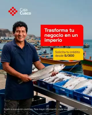 Caja Municipal Cusco (válido hasta 2-09)