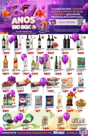 Encarte Big Box Página 1: Cerveja Heineken Puro Malte Original ou Zero Alcool €5,48, Arroz Tio Urbano ou BSB €7,98