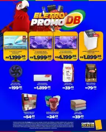 Catálogo DB Supermercados Página 5: Edredom dupla face delicato €54,99, Tv 75 sams smart €4.199,95