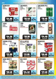 Bestway leaflet week 34 Page 10: Corona extra cans €22,99, Tyskie cans €24,29