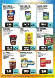 Bestway leaflet week 34 Page 23: Nissin soba €1,70, Ben's original dolmio classics fusilli carbonara €2,99