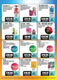 Bestway leaflet week 34 Page 28: Ivg pro-12 €10,95, Elf bar kits €12,99