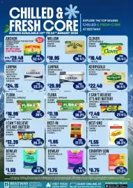 Bestway leaflet week 34 Page 4: Kerrygold pure irish butter €22,49, Dewlay mozzarella €1,75