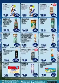 Bestway leaflet week 34 Page 6: Cheestrings €9,29, Delamere chocolate milk €10,99