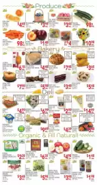 Ingles Markets weekly ad week 34 Page 2: Perdue harvestland organic drumsticks €2,38, All Natural 5 Grain Loaf Bread €4,48
