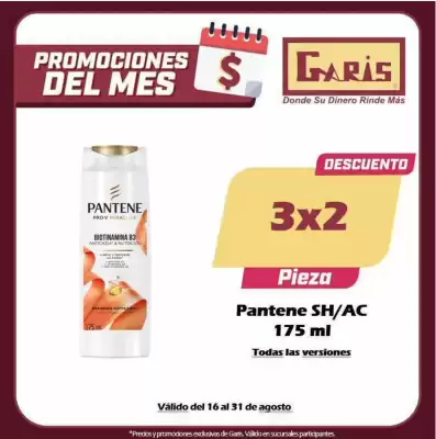 Garis (válido hasta 31-08)