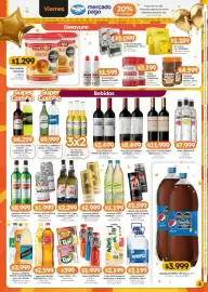 Folleto Cordiez Página 3: 361 cerveza lager €2.299,00, Tres torres amargo €1.199,00