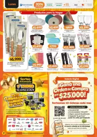 Folleto Cordiez Página 7: Carol cubiertos €11.999,00, Carol pelapapas giratorio €5.999,00