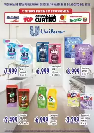 Catálogo Supermercados Mariano Max Página 19: Skip jabón líquido ciclo corto €6.999,00, Vivere suavizante €8.999,00