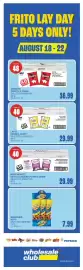 Wholesale Club flyer week 34 Page 1