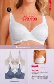 Catálogo Leonisa Página 101: Arco - c. brasier triangular en encaje y tela lisa €72.990,00