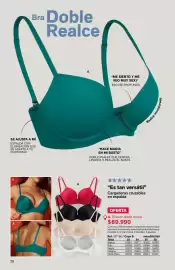 Catálogo Leonisa Página 28: Arco - brasier doble realce €89.990,00