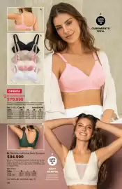 Catálogo Leonisa Página 46: Arco - a. brasier básico €79.990,00, Piel - bralette multiusos €94.990,00