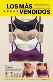 Catálogo Leonisa Página 65: Arco - brasier ultraliviano tipo top €74.990,00