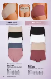 Catálogo Leonisa Página 98: B. bóxer €32.990,00, Control - panty clásico de control suave €41.990,00