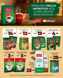 Catálogo Unicompra Página 1: Café com leite melitta €12,89, Cappuccino melitta zero açucar €25,49