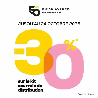 Midas (valable jusqu'au 24-10)