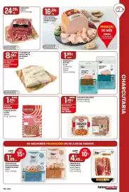 Folheto Intermarché semana 34 Página 11: Toucinho de porco preto de sousel porSi €8,99, Presunto elpozo €24,99
