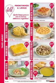 Folheto Intermarché semana 34 Página 14: Empanadilha kebab €1,29, Massa gratinada à carbonara €2,75
