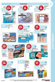 Folheto Intermarché semana 34 Página 21: Muslitos do mar pescanova €1,89, Bacalhau riberalves lombos €19,99