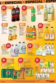 Folheto Intermarché semana 34 Página 33: Pepsi Zero Açúcar Lima €0,99, Água c/ gás frize botânicos €2,59