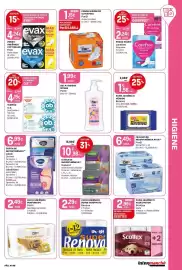 Folheto Intermarché semana 34 Página 41: Fraldas de incontinência plus por si €6,49, Tampão o.b. procomfort normal €4,19