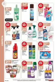 Folheto Intermarché semana 34 Página 44: Desinfetante de roupa sanytol €2,99, Spray Cif Fornos e Grelhadores €2,49